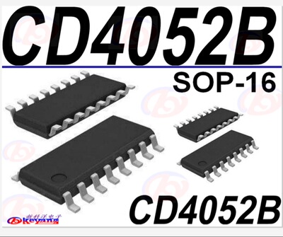 CD4052 SOP-16 集成电路 CD4052B 4052