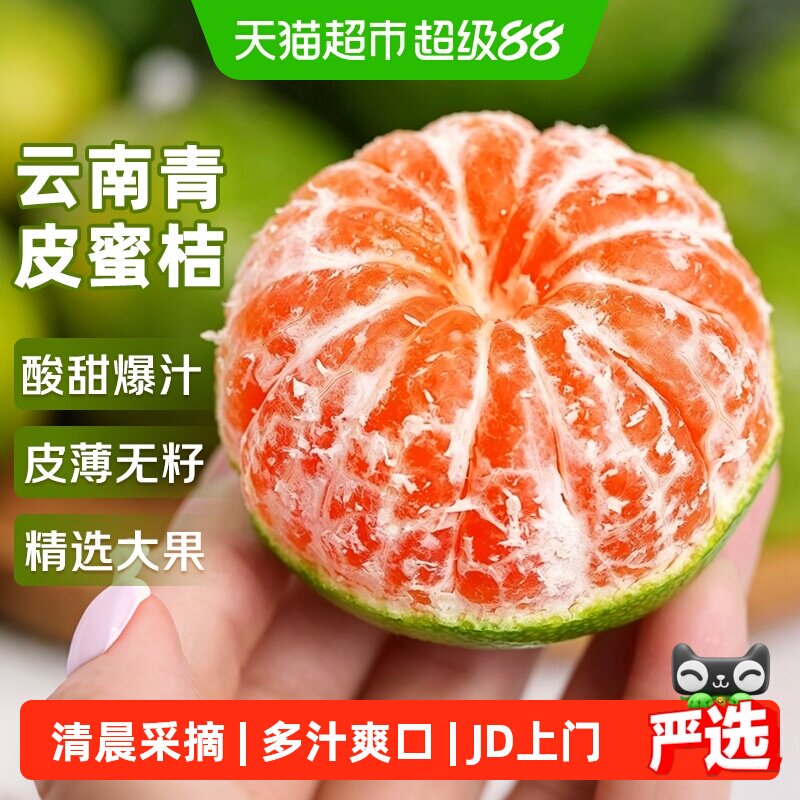 京运达云南青皮蜜桔