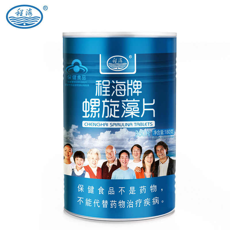 程海 牌螺旋藻片 0.5g/片*12片*30袋