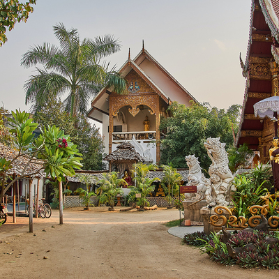 4人起私家团-6天5晚泰国旅游清迈-素铁山清莱黑白蓝庙大佛塔寺