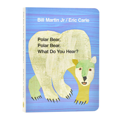 现货北极熊听到什么儿童绘本