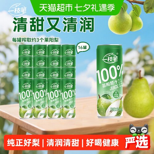 一枝笔莱阳梨汁310ml×16罐