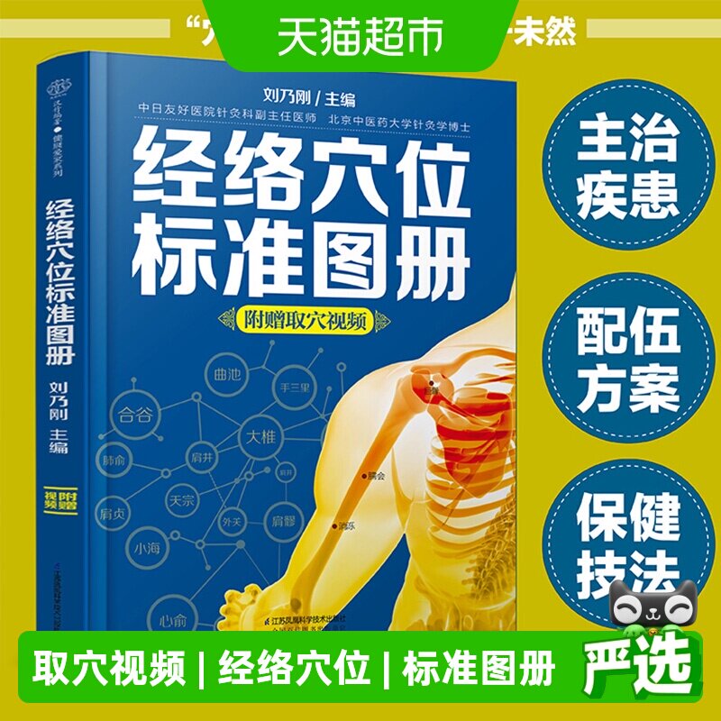 经络穴位标准图册
