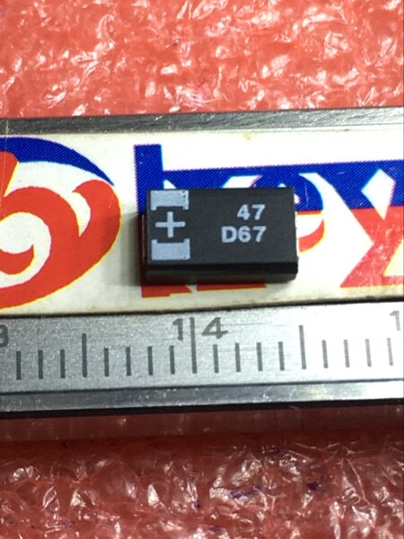 钽电容 20TQC47MYF 47UF 20V 7343-1.8 SANYO T贴片电容