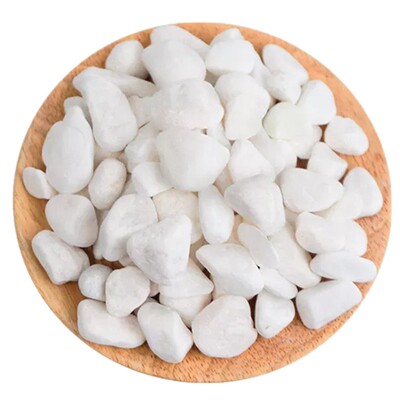 天然白石园艺盆栽多肉铺面庭院