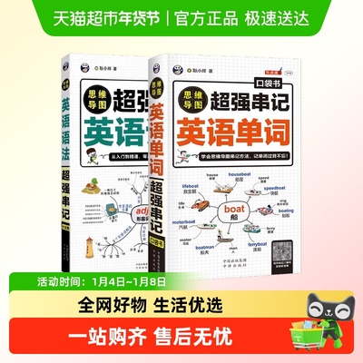 思维导图超强串记英语单词语法初