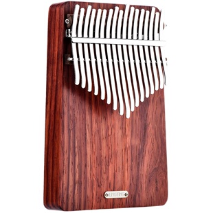 聆听拇指琴 板式卡林巴琴 听海 听风 非洲刺猬紫檀17音 K17A K17P