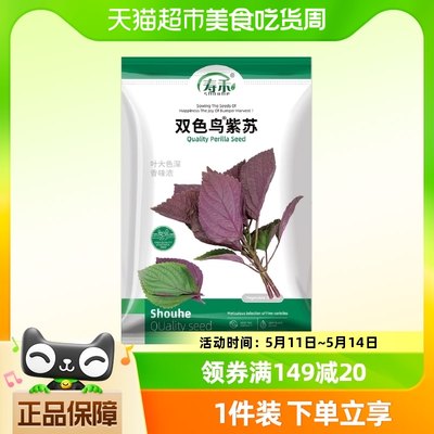 双色紫苏种子蔬菜寿禾