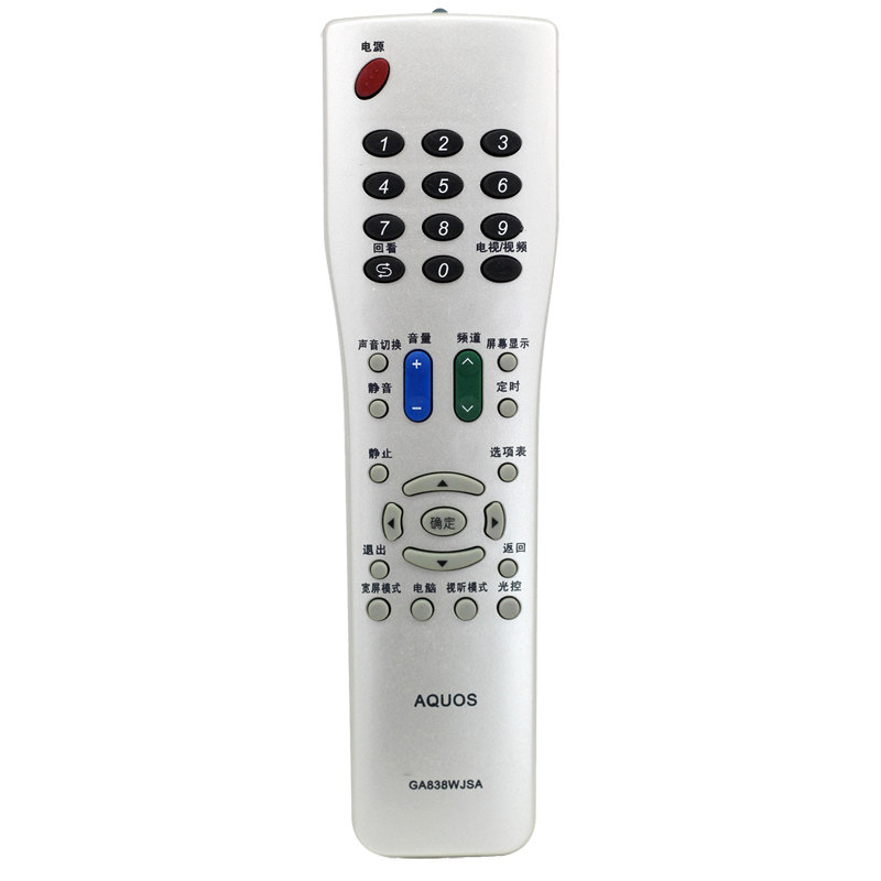 原质适用夏普液晶电视机遥控器GA838WJSA通用GA870/792/494WJSA LCD-32/40/46/52GE220A