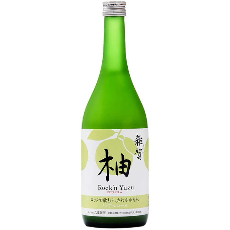 雜賀柚子飲料720ml日本原裝進(jìn)口柚子汁柚子酒果酒甜酒梅酒