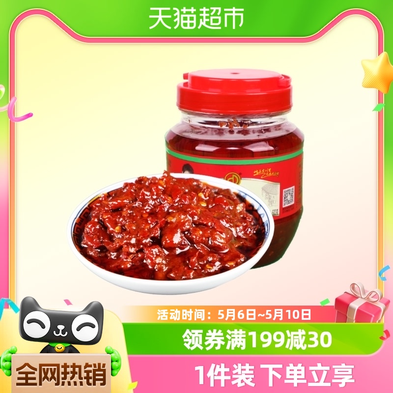 丹丹红油郫县豆瓣酱 炒菜拌面调料酱火锅干锅酱调味酱500g*1瓶 粮油调味/速食/干货/烘焙 豆瓣酱/豆酱/黄豆酱 原图主图