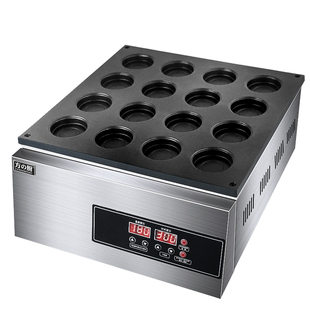 方厨车轮饼机商用摆摊模具机器燃气烤饼机台湾红豆饼机鸡蛋汉堡机