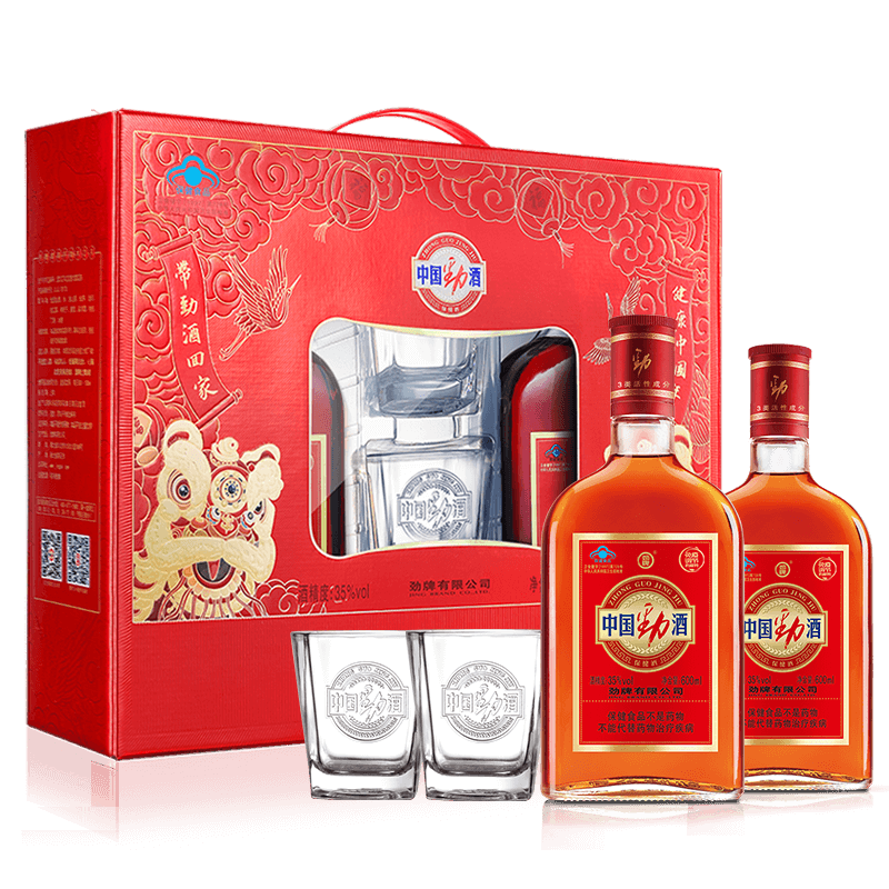 劲 中国劲酒 600ml*2瓶怎么看?