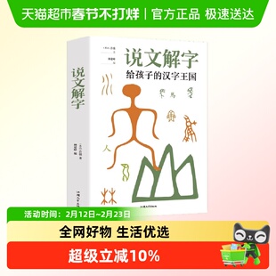 说文解字小学生少儿学习汉字演变图解象形文字字典给孩子汉字王国