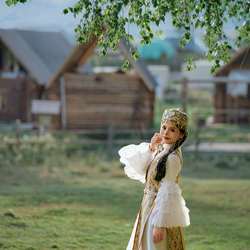 禾木旅拍 |新疆禾木跟拍民族服装写真摄影旅拍约拍视频拍照