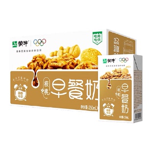 蒙牛早餐奶核桃口味早餐搭档 7月产