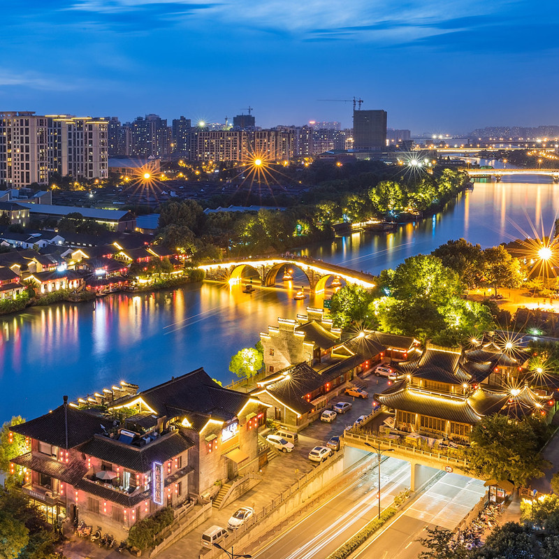 【梦幻夜游】杭州京杭大运河夜游船票 运河夜景/当天订/快速出票