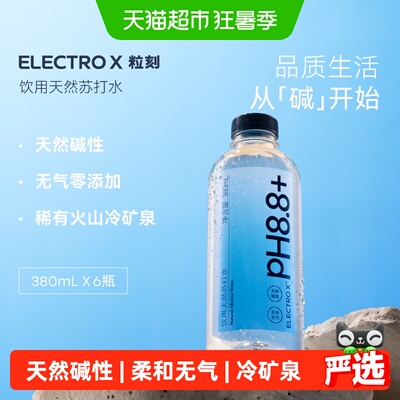 ELECTROXl粒刻380ml*6瓶苏打水