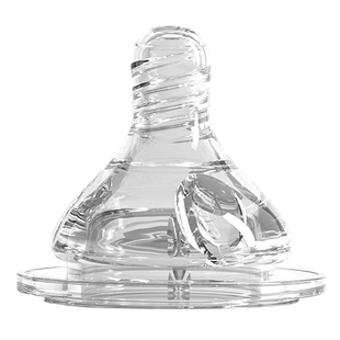 宝德宽口径奶嘴标准口径通用十字孔宝宝新生儿奶嘴仿真母乳实感软