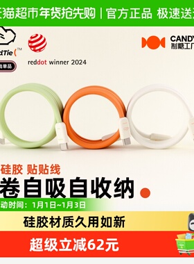 制糖工厂云朵硅胶全磁吸TypeC手机iPad充电数据线适用iPnone17