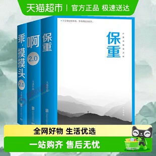 大冰作品3册套装 乖 保重 啊2.0 现当代文学新华书店 摸摸头2.0
