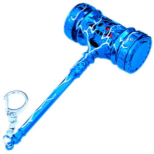 斗罗玩具雷电闪光版昊天锤金属模型手办刀剑大陆武器兵器挂件玩具