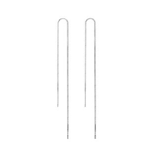 韩国925银针简约冷淡风长款耳线百搭高级感流苏耳环网红耳饰女潮