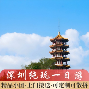 大梅沙+中英街+仙湖植物园+弘法寺+东门步行街深圳一日游