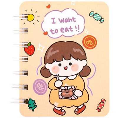 可爱卡通迷你便携礼物笔记本子