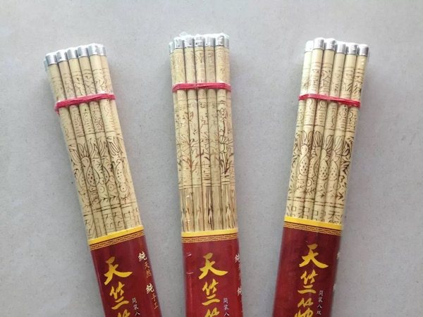 无漆无蜡健康环保纯手工筷子