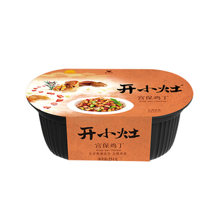 统一开小灶自热米饭宫保鸡丁户外速食盒饭方便露营便当