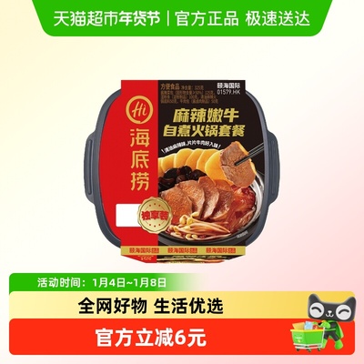 海底捞麻辣嫩牛自热火锅325g