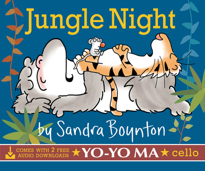 英文原版 丛林之夜 Sandra Boynton 马友友大提琴音乐 低幼纸板书 Jungle Night