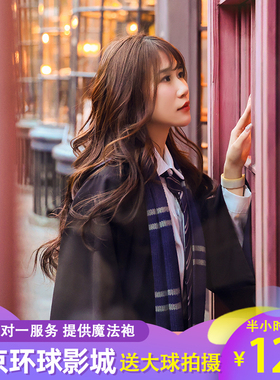 北京环球影城旅拍专业摄影师跟拍化妆造型哈利波特小黄人拍摄