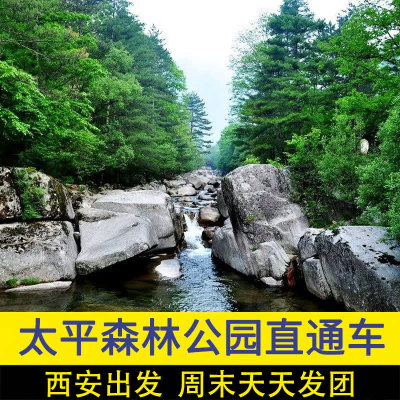 陕西国家太平森林公园  陕西太平森林公园一天