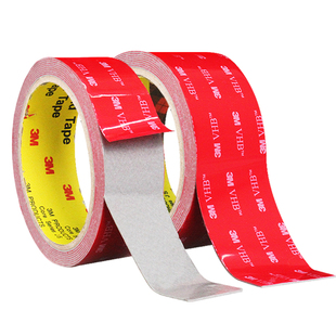 3M双面胶强力加厚汽车用固定etc支架雨眉耐高温泡棉无痕贴胶带