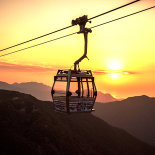 [昂坪360-往返缆车套票（标准车厢+全景车厢）]香港昂坪360-来回缆车