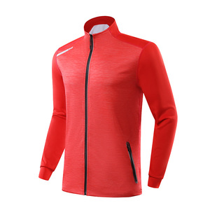 运动外套男户外跑步健身上衣长袖足球训练服女子加厚夹克冬季卫衣