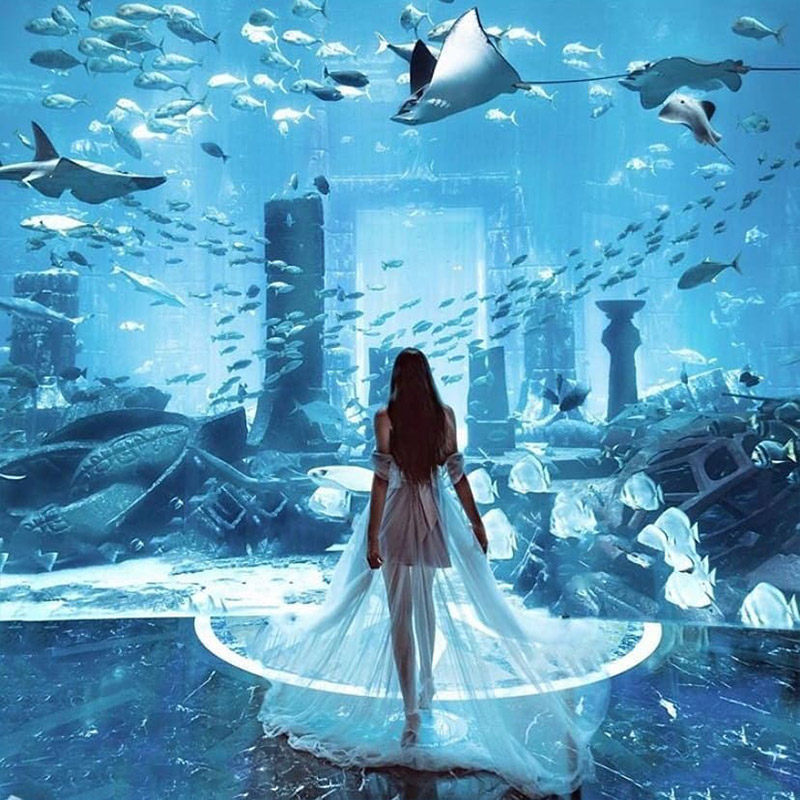 春节2026年三亚亚特兰蒂斯仁恒美高梅天域4天3晚酒店套餐1-10T水世界水族馆