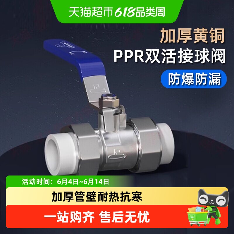submarine/潜水艇PPR全铜球阀