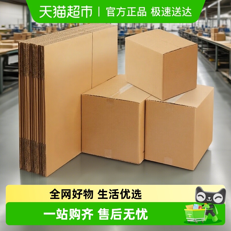 Edo搬家纸箱收纳箱加厚整理纸箱