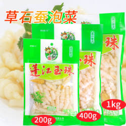 重庆黔江特产蓬江地牯牛泡菜1kg/400g/200g宝塔玉珠泡椒开味下饭