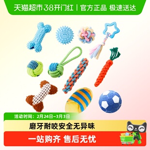 狗狗玩具宠物小狗耐咬自嗨解闷磨牙发声幼犬咬不烂小型犬比熊泰迪