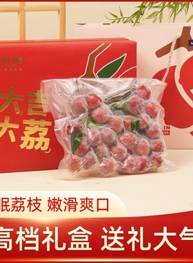 广东冻眠荔枝超低温冷冻锁鲜顺丰包邮