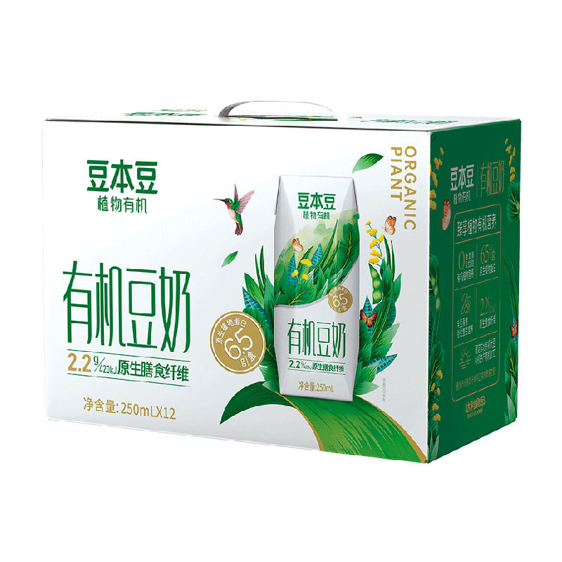 豆本豆有机豆奶250ml×12盒