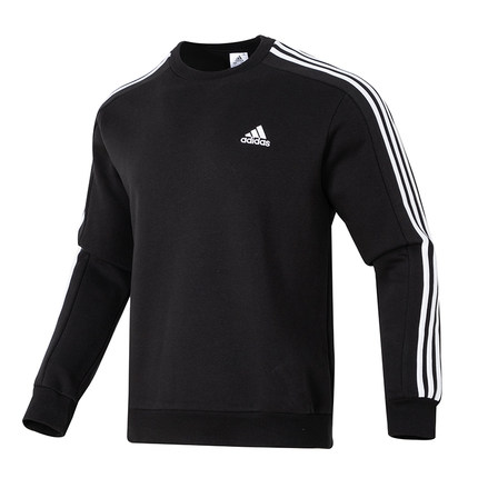 【自营】Adidas阿迪达斯卫衣男装运动休闲保暖加绒套头衫IB4027