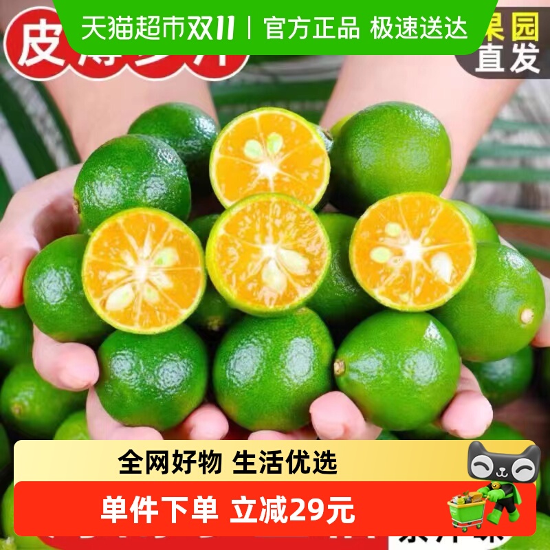 海南小金桔小青柠檬500g×1箱