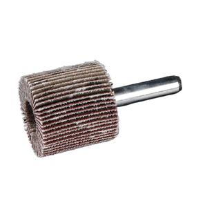 安质诚 带柄叶轮 百叶磨头 打磨抛光砂布轮 页轮砂纸磨片 6MM磨柄