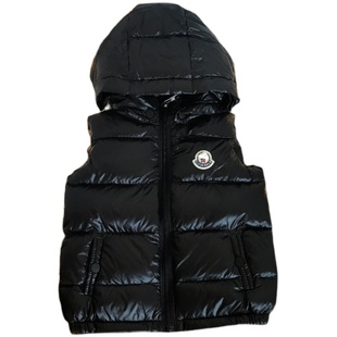 儿童羽绒马甲男童外女童韩系童装秋冬季2025宝宝羽绒服儿童背心潮