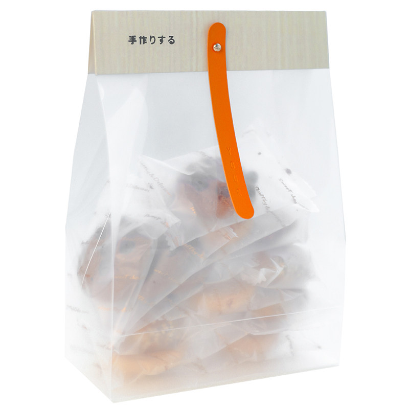 雪花酥牛轧糖饼干手提袋包装盒